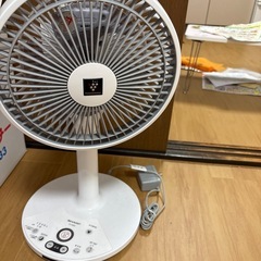 SHARPの扇風機去年令和6年夏一度使用