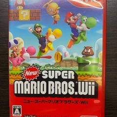 Wiiソフト　スーパーマリオブラザーズ