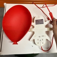 IKEA製品　ドロンミンゲ　赤風船フォールランプの画像