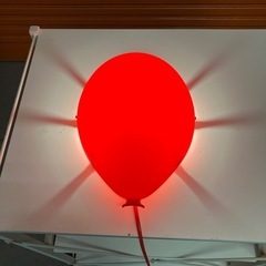 IKEA製品　ドロンミンゲ　赤風船フォールランプの画像