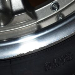 JB23 ジムニー アルミホイール スタッドレス アイスガードG075 175/80R16 ウェッズキラー の画像