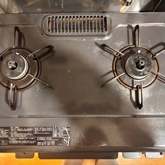 ガステーブル　ガスコンロ　二口の画像