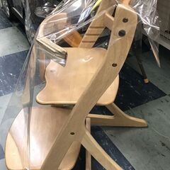 【ジャングルジャングル岸和田店】ベビー　木製　チェアの画像