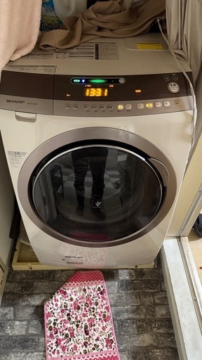 決まりました。洗濯機、乾燥