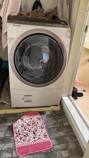 決まりました。洗濯機、乾燥