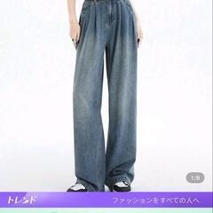新品未使用　SHEIN　XLデニム　ダークウォッシュ