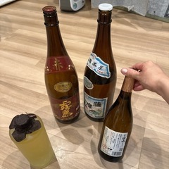 ジャンク焼酎等4本　倉庫から出てきました