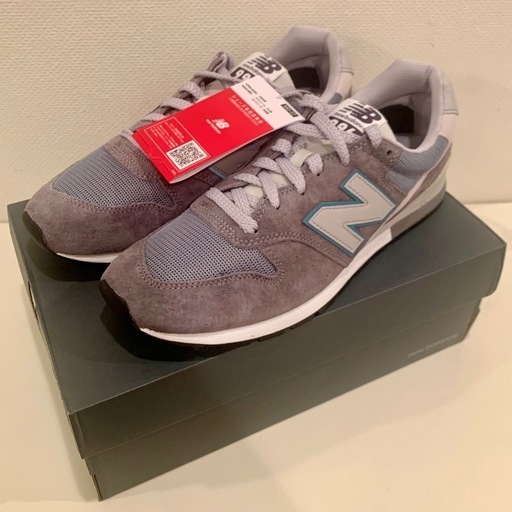 🔴 新品 ニューバランス CM996CB2 スニーカー 27cm ワイズD new balance ライトグレー