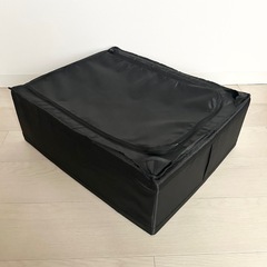 IKEA イケア　スクッブ　SKUBB 黒　収納ボックス