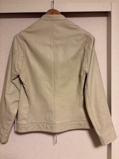 【美品】UNITED ARROWS monkey time ラムレザー シングルライダースジャケット（Mサイズ相当）
