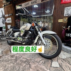 ドラッグスター250 エンジン絶好調　メッキの輝き　エンジンピカピカ　フルノーマルの画像