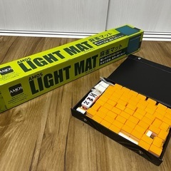 【希望価格を聞かせてください！／美品】麻雀牌＋AMOSマットセット