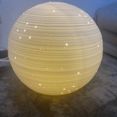 ニトリ間接照明丸型陶器
