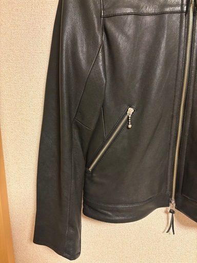 【美品】UNITED ARROWS モンキータイム レザージャケット（ラムレザー）