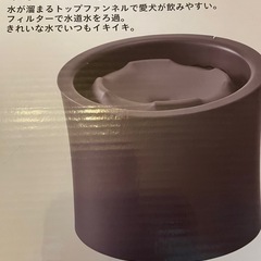 自動水飲み器　未使用　ウォーターファウンテン　水分補給に！