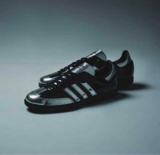 ショッパー・箱・レシート有atmos × adidas Samba Tuxedo