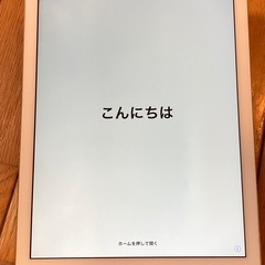 【ジャンク】ipad air 16GB  美品・電池要交換