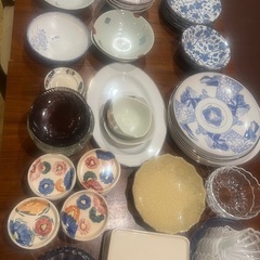 食器　大量　陶器　飲食　小皿　大皿　浅鉢　1枚20円　　の画像