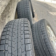 215/70R16 スタッドレスタイヤ　ホイールセットの画像