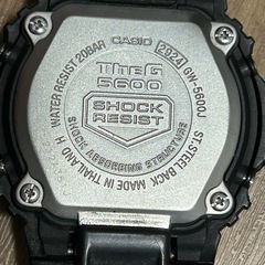 CASIO Gショック 電波タフソーラー G-SHOCK 2924 GW-5600J ブラック 腕時計　電波ソーラーの画像