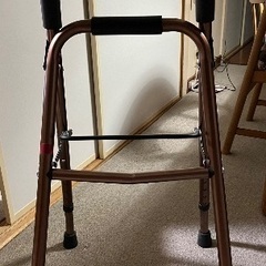 立ち上がり補助、軽量アルミステッキ