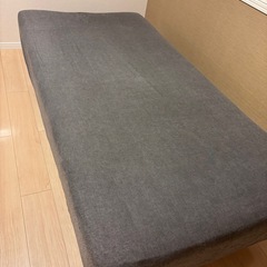 【100円】無印良品 足付きマットレス（シングル）※引渡し6/20頃〜