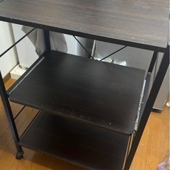 【無料】ラック（3段・木目調）