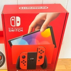 Switch本体　マリオレッド有機EL