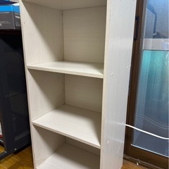  【無料】カラーボックス（3段／ホワイト）