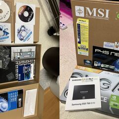 ニューレトロ・デスクトップPC + モニターの画像
