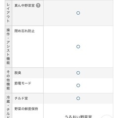 2020年製日立冷凍冷蔵庫の画像