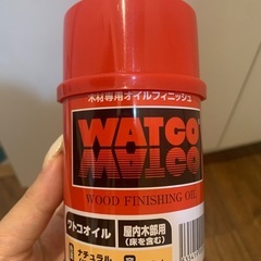 DIY ワトコオイル 木材専用オイルフィニッシュ ナチュラル（残量8割）の画像