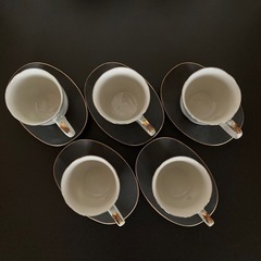 ✨美品✨ KEINAN CHINA 🫖ティーカップソーサーセット 5個セットの画像