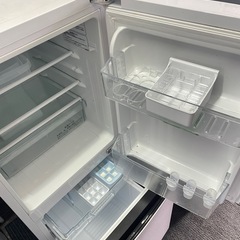 北九州市内配送無料　保証付き 2020年製ハイセンス 134L 2ドアノンフロン冷蔵庫 オリジナル パールホワイト HR-D1303の画像