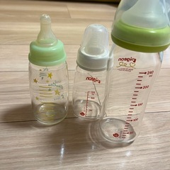 哺乳瓶3本