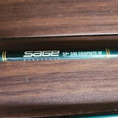 セージフライロッドSAGE DURASCRIMSP+590 GRAPHITE IV (カッチ