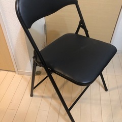 折りたたみチェアー　ブラック　美品