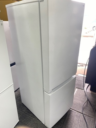 北九州市内配送無料　保証付き 2022年製　YRZF15J ヤマダオリジナル ２ドア冷蔵庫 (156L・右開き) ホワイト