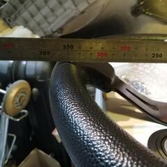 D1スペック　ステアリング340mm ディープ50mm　ジャンクの画像