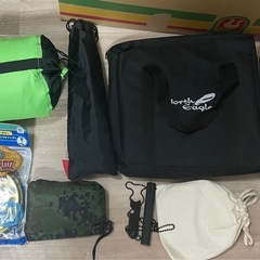 キャンプ用品　新品未使用　焚き火台　ランタンポール　蚊帳　他　