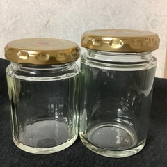 瀬戸内ジャムガーデン　ガラス製空き瓶　空瓶　7個　てんとう虫の画像