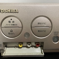 東芝　ビデオデッキの画像