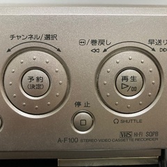 東芝　ビデオデッキの画像