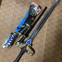 おもちゃの刀色々五本セット　　忍者