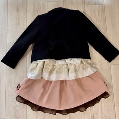 axes femme キッズ　スカート　ワンピース　フォーマル　ドレス　110の画像