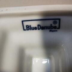足つきボウル Blue Danube キャンディポットの画像
