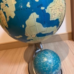 古い地球儀(アンティーク用)の画像