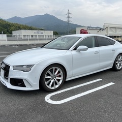 後期型！ H27年 アウディ A7 スポーツバック ローダウン RS7 カスタムの画像