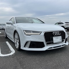 後期型！ H27年 アウディ A7 スポーツバック ローダウン RS7 カスタムの画像