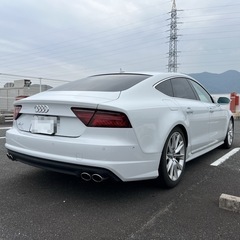 後期型！ H27年 アウディ A7 スポーツバック ローダウン RS7 カスタムの画像